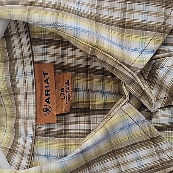 Ariat mens large button up shirt - Picture 2 of 5